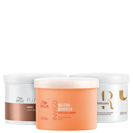 Kit Wella Professionals Super Masks Salon (3 Produtos)
