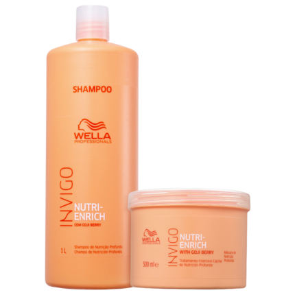 Kit Wella Professionals Invigo Nutri-Enrich Super Salon (2 Produtos)