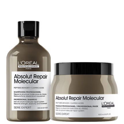 Kit L'Oréal Professionnel Absolut Repair Molecular Tratamento Plus (2 Produtos)