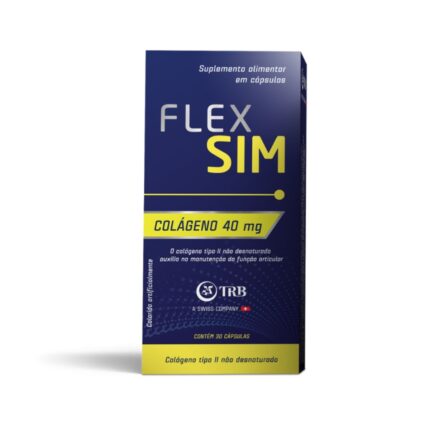 Flex Sim Colágeno Tipo II 40 mg 30 Comprimidos TRB