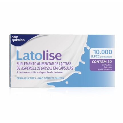 Latolise 10.000 U.FCC 30 Cápsulas